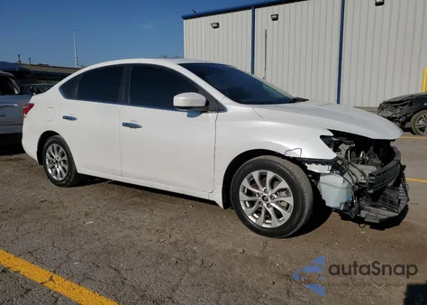 2017 Nissan Sentra S z USA, uszkodzony, nr VIN 3N1AB7APXHY357547